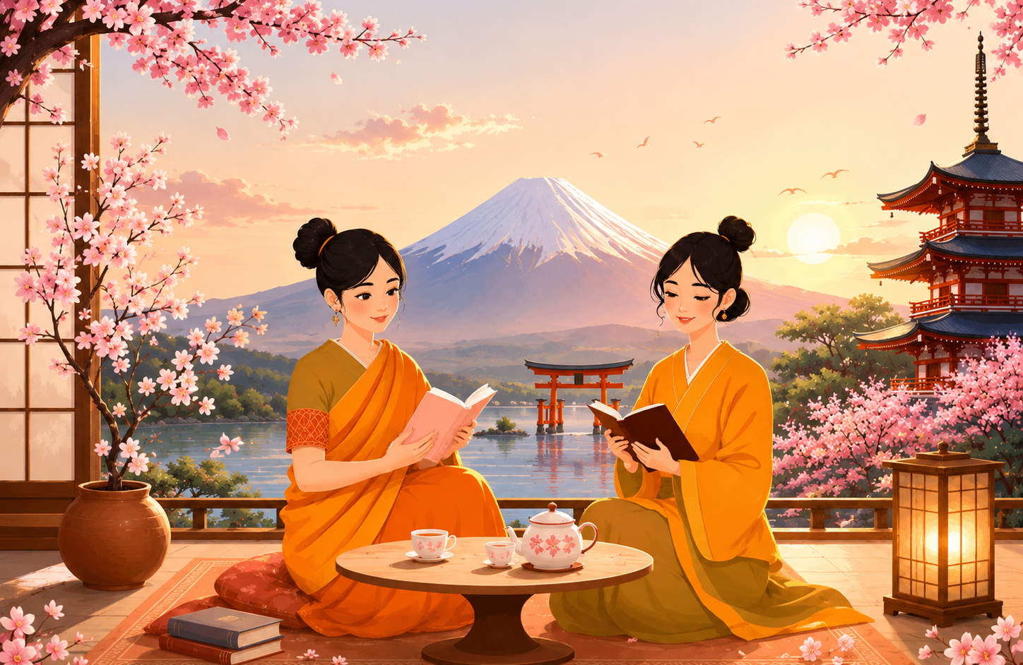 日本語を楽しく学ぼう — চা-এর কাপে বসে, একসাথে শিখি জাপানি